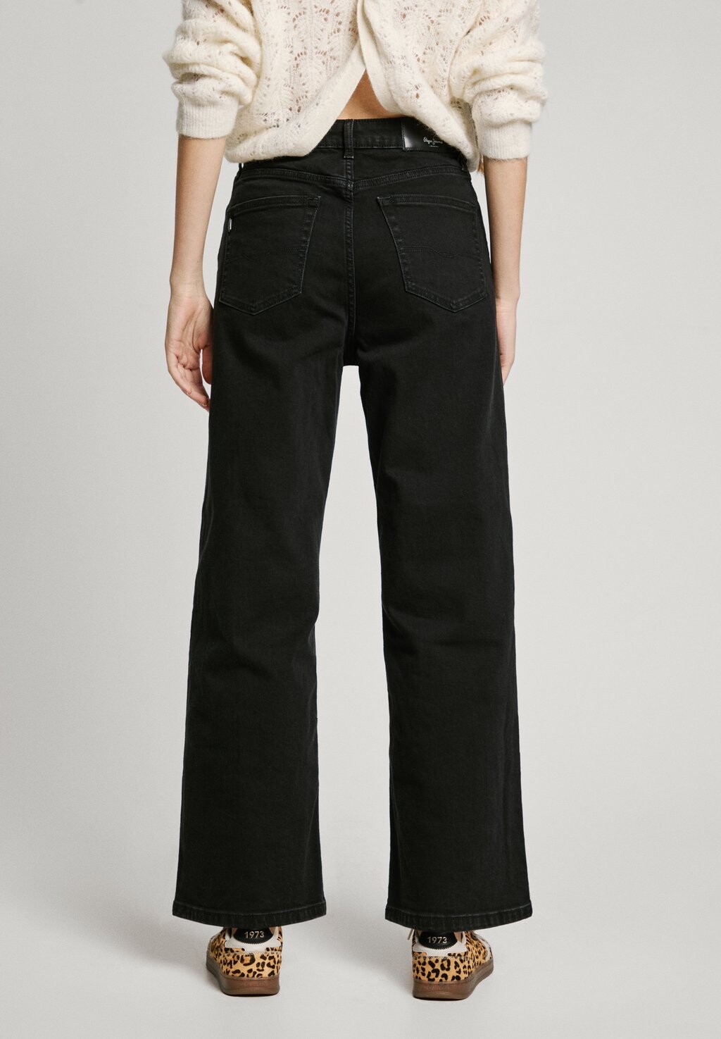 

Джинсы прямого кроя LEXA Pepe Jeans, черный деним
