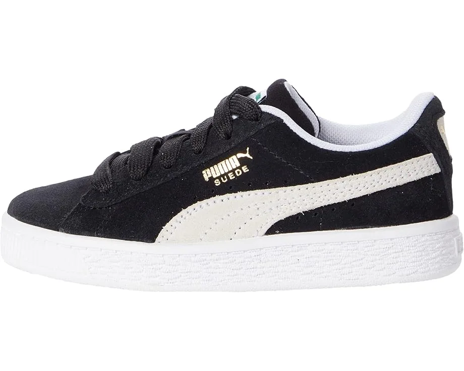 Кроссовки PUMA Kids Puma Kids Suede Classic XXI Sneakers (Little Kid), Puma Black/Puma White — фото 4