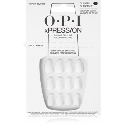 

Искусственные ногти xPRESSON Tonos Iconicos Funny Bunny 30 u OPI