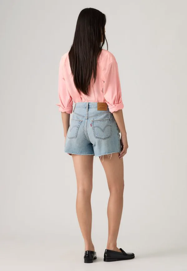 Джинсовые шорты с застежкой-молнией и ребристым силуэтом Levi'S, Been There Short — фото 3
