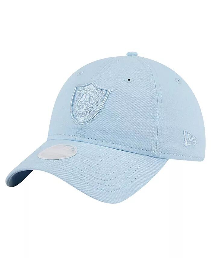 

Женская светло-голубая кепка Las Vegas Raiders Color Pack 9Twenty Adjustable New Era