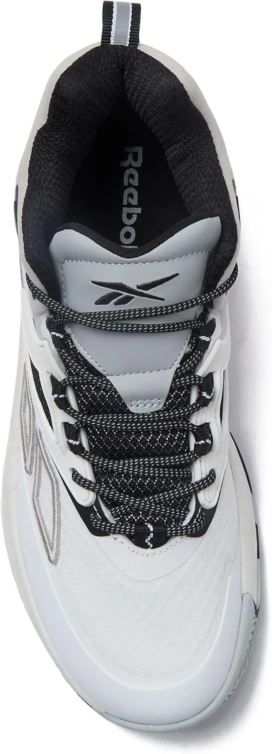 Кроссовки Reebok Zone Breaker для мужчин, White, Jet Black, Grey — фото 4