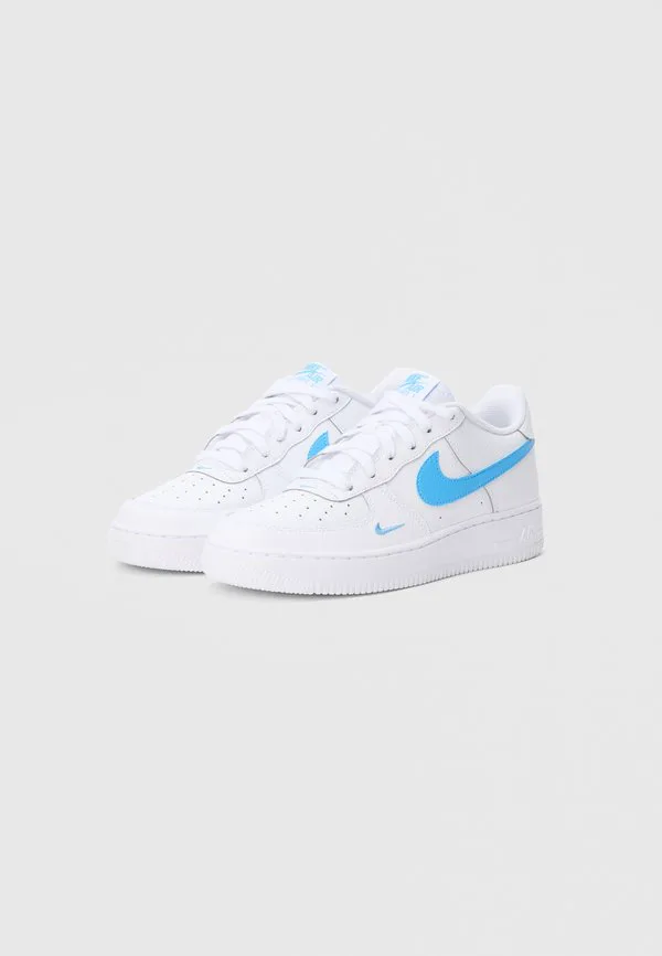 Кроссовки air force 1 унисекс Nike Sportswear, White/Univ Blue — фото 2