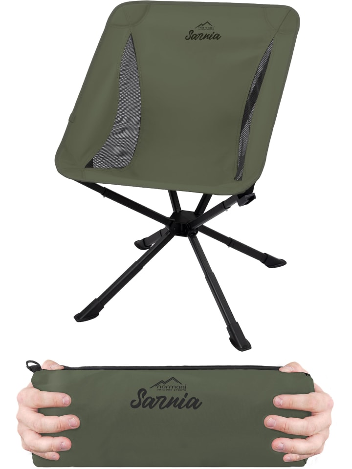 

Normani Outdoor Sports Кемпинговый стул Sarnia оливкового цвета