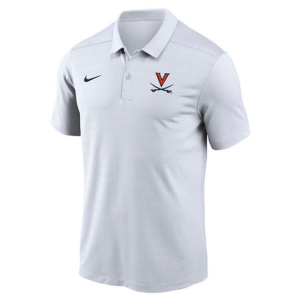 Мужская белая футболка поло Virginia Cavaliers 2024 раннего сезона для тренеров Nike — фото 2
