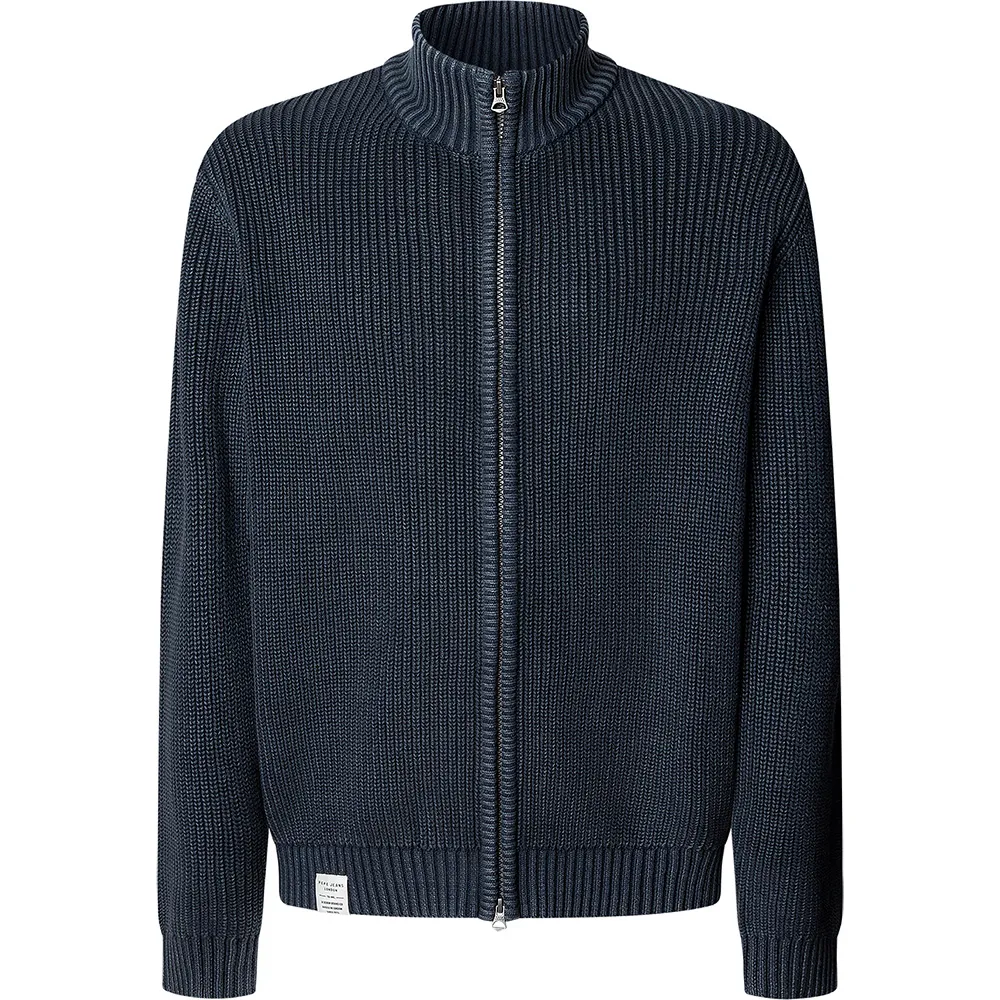 

Свитер Pepe Jeans Parker full zip, синий