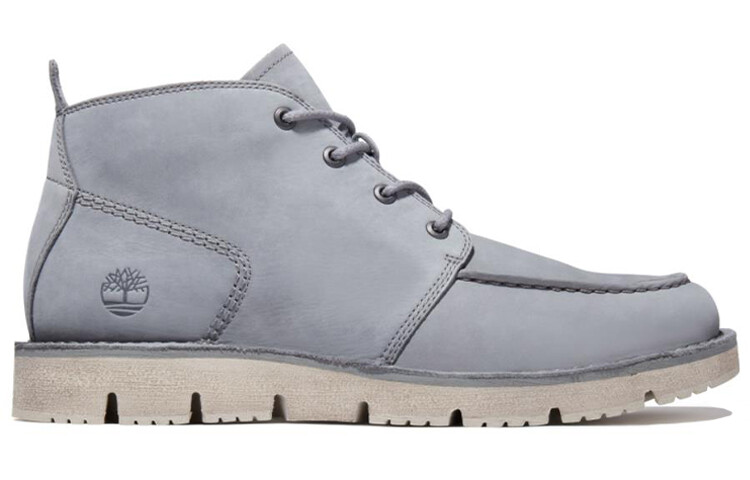Мужские ботинки Timberland Westmore Moc Toe на рифленой подошве, сине-серый — фото 2