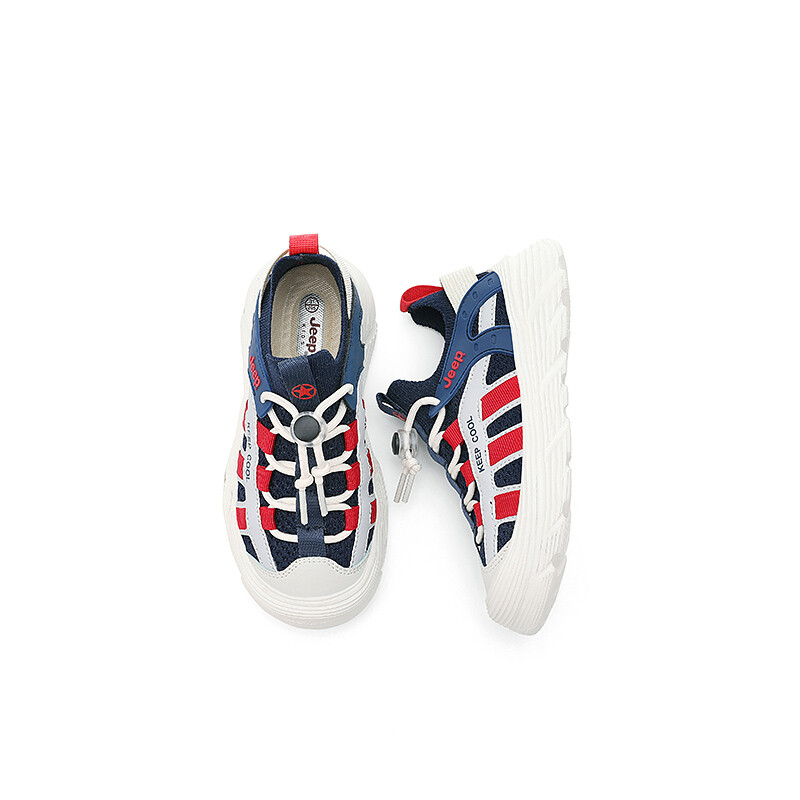 Кроссовки Jeep Kids Lifestyle Shoes Kids Low-top Navy / Red, красный — фото 3