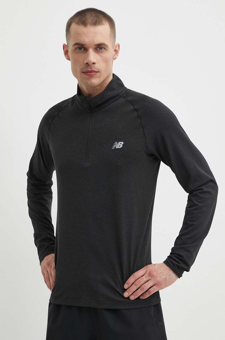 

Треккинг с длинным рукавом легкая атлетика New Balance, черный