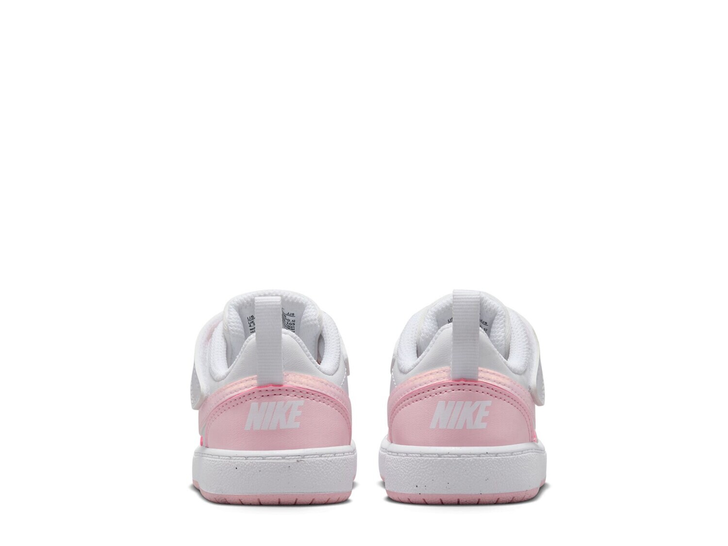 Кроссовки Nike Court Borough Low Recraft детские, белый/розовый — фото 2