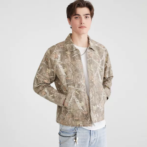 

Мужская куртка механика Aeropostale, цвет camo, Бежевый, Мужская куртка механика Aeropostale, цвет camo