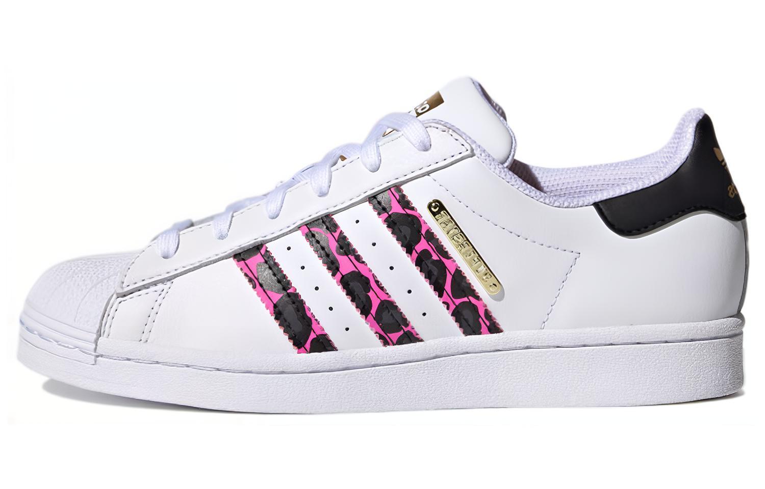 Кроссовки Adidas Originals Originals Superstar 'White Black Gold' Women's