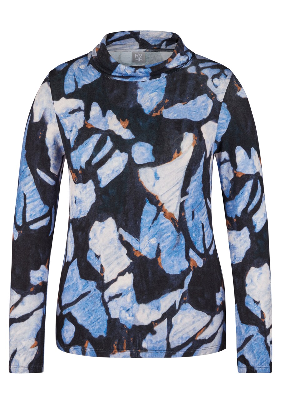 

Лонгслив Rabe, mottled blue