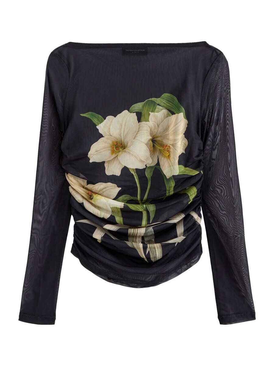 

Лонгслив Next Shirt Kew Collection, черный