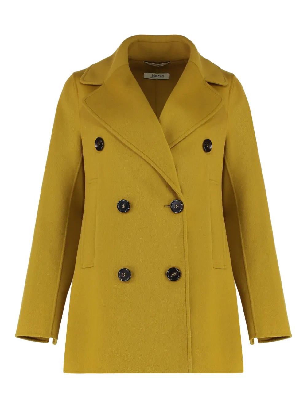 

Двубортный бушлат 'S Max Mara, желтый