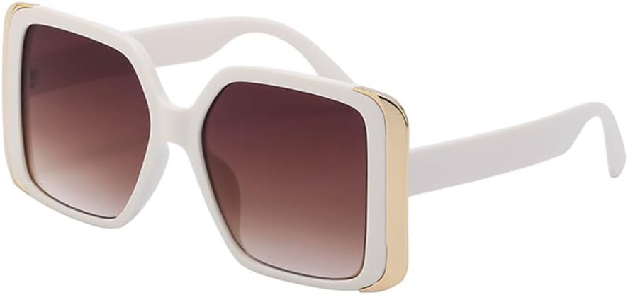 

Винтажные солнцезащитные очки в оправе для женщин, роскошные квадратные солнцезащитные очки большого размера, модные женские солнцезащитные очки с защитой от УФ-излучения UV400 generic, C1-25120