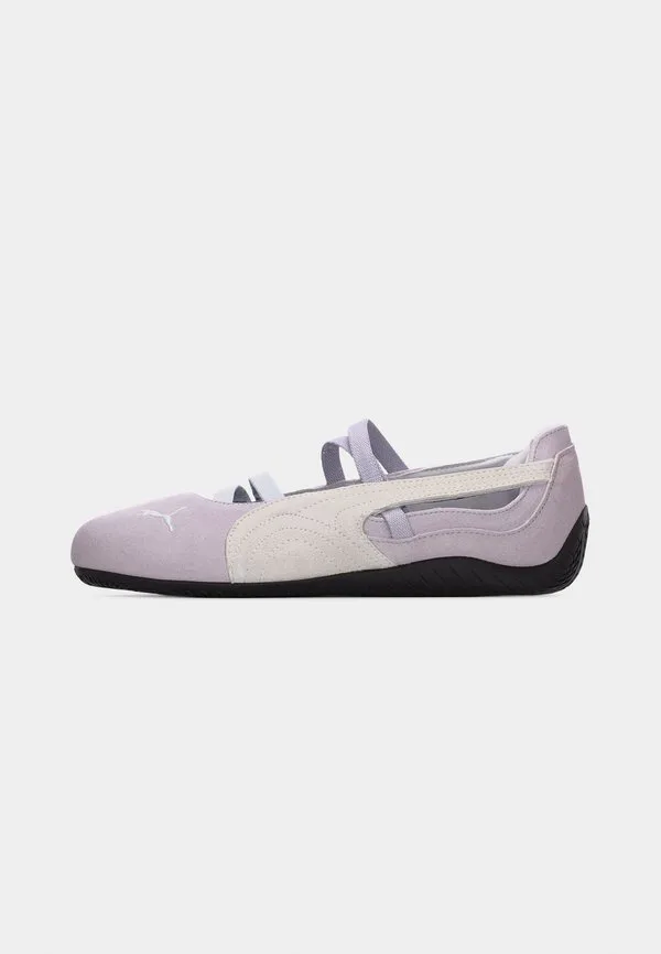 Балетки speedcat jr унисекс с ремешком на щиколотке Puma, Lavender Pop/White — фото 2