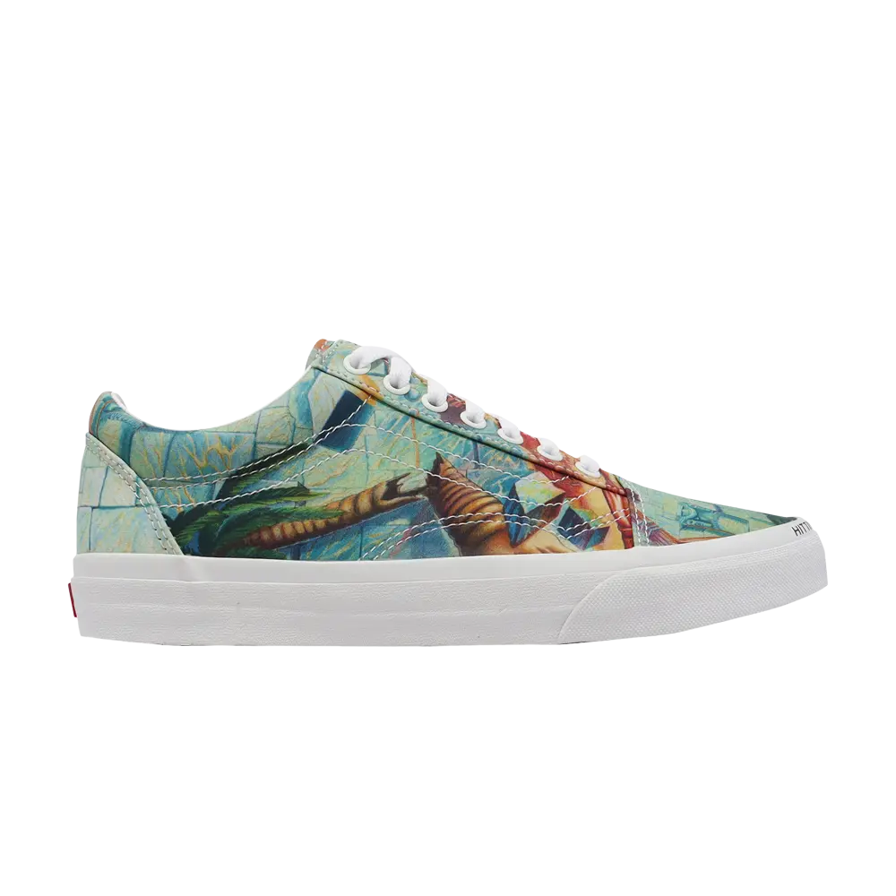 Кроссовки MOCA x Old Skool Vans, мультиколор