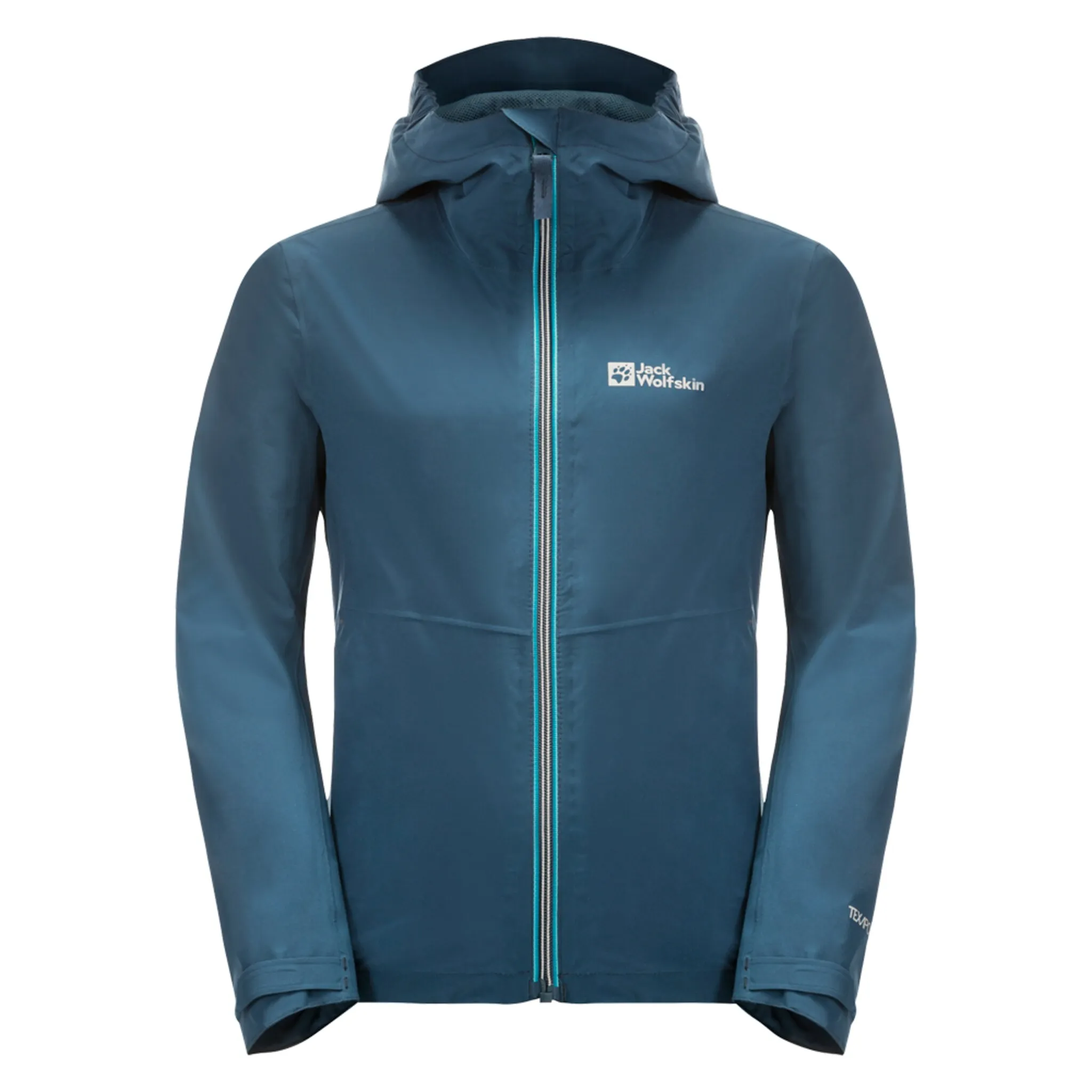 

Дождевик Jack Wolfskin "JWP SHELL K", с капюшоном, цвет Dark-Sea