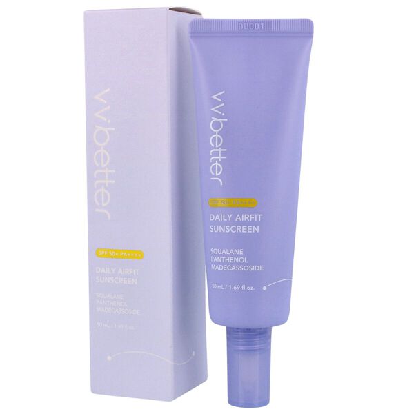

Солнцезащитный крем для лица spf50+ pa++++, 50 мл Vvbetter