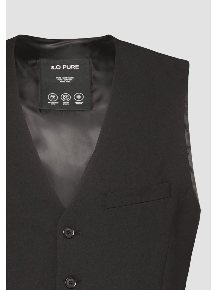 

Жилет s.Oliver BLACK LABEL, черный