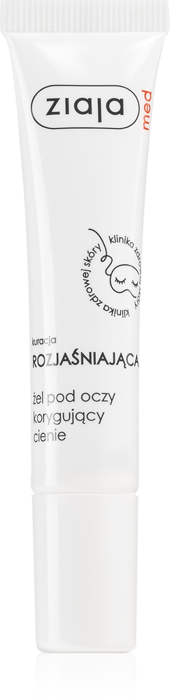 

Осветляющий гель для кожи вокруг глаз, устраняющий темные круги под глазами Ziaja Med, 15 мл