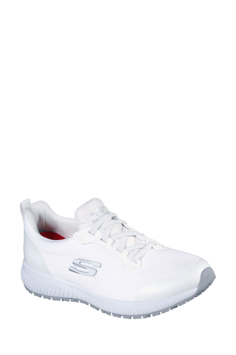 Женские противоскользящие кроссовки Squad SR Skechers, белый — фото 3