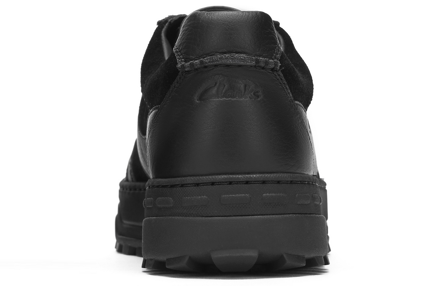 Clarks Абразивостойкие мужские скейтерские кеды лоу-топ черные 261839287, цвет Black 261839287 — фото 4