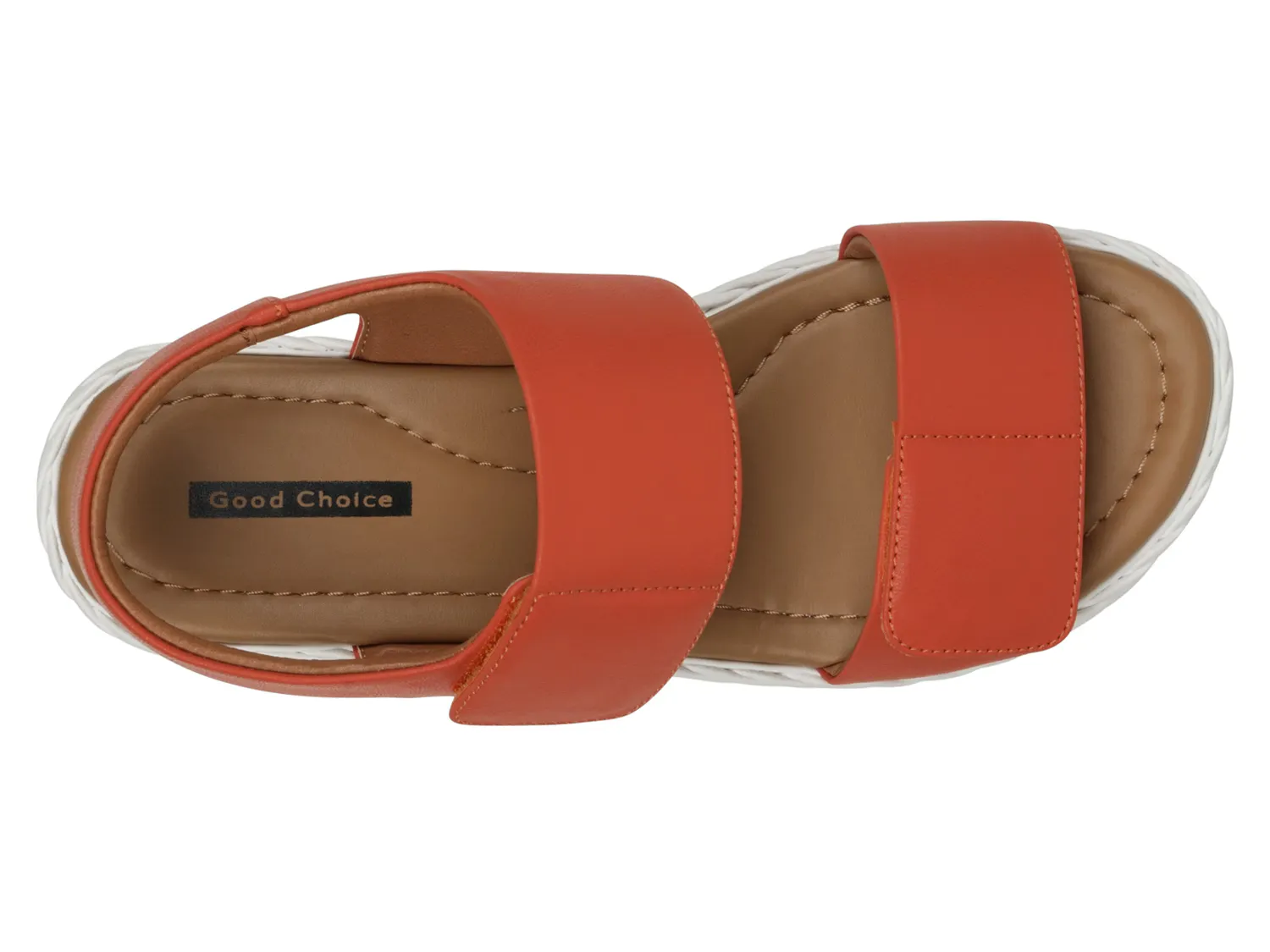 Сандалии Vosa Wedge Sandal Gc Shoes, цвет coral — фото 4