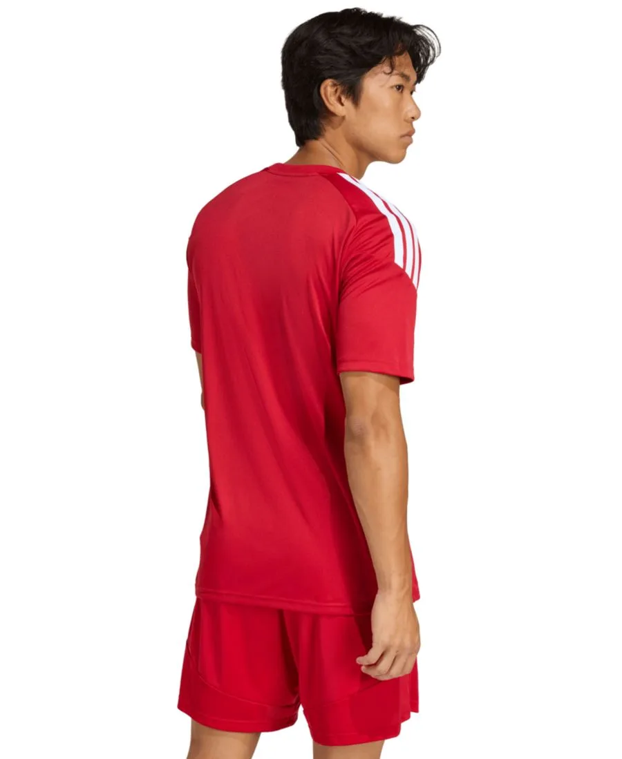 Мужская футболка Tiro 26 League Jersey с круглым вырезом и возможностью надевания Adidas, team power красный — фото 3