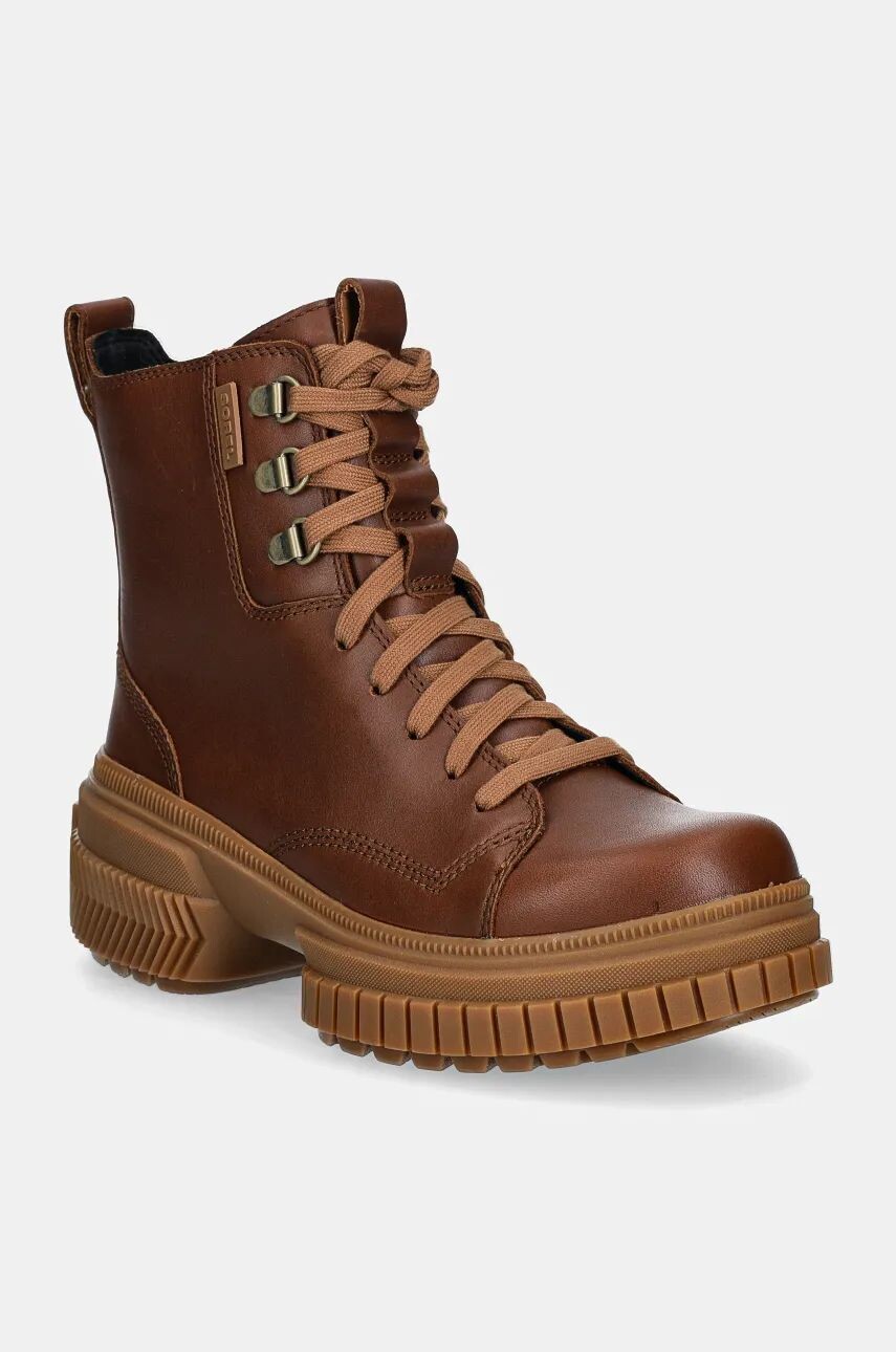 

Кожаные мотоциклетные ботинки Sorel ONA AVE BOOT LACE WP, коричневый