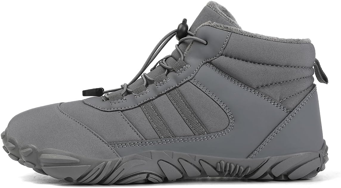 Кроссовки Peak Footwear Kasdava Master Barefoot для женщин и мужчин - минималистичные обувь с широкой носочной частью для естественной осанки и контакта с землей, серый — фото 4