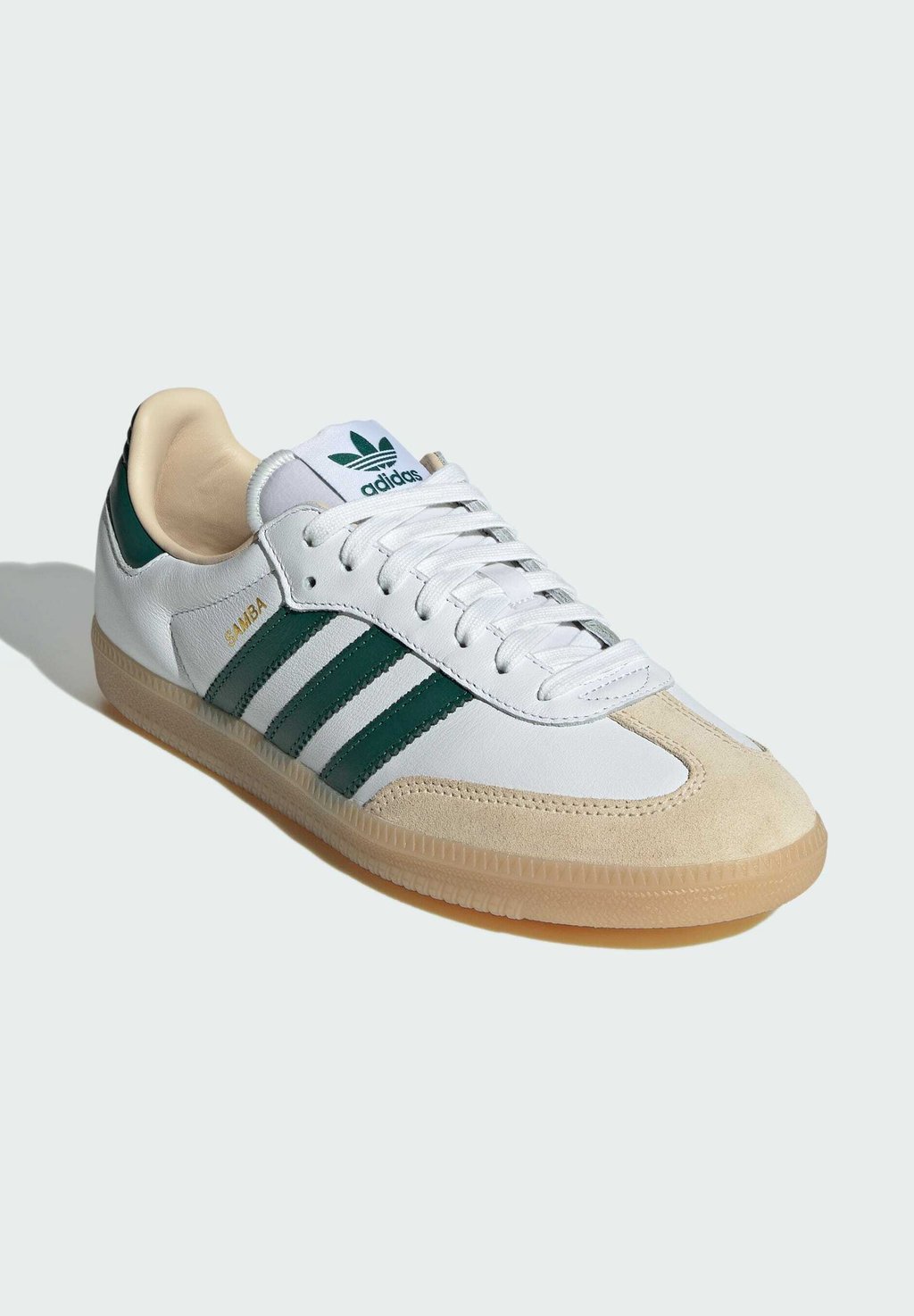Кроссовки SAMBA UNISEX Adidas Originals, кремовый — фото 2