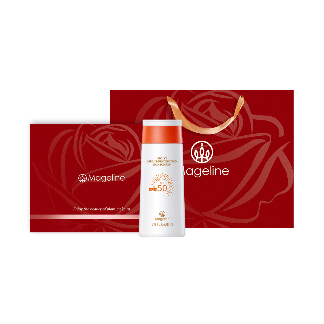 Освежающий и питательный защитный солнцезащитный крем UV Protection Hydrating SPF50+PA+++ 80 мл MAGELINE — фото 3