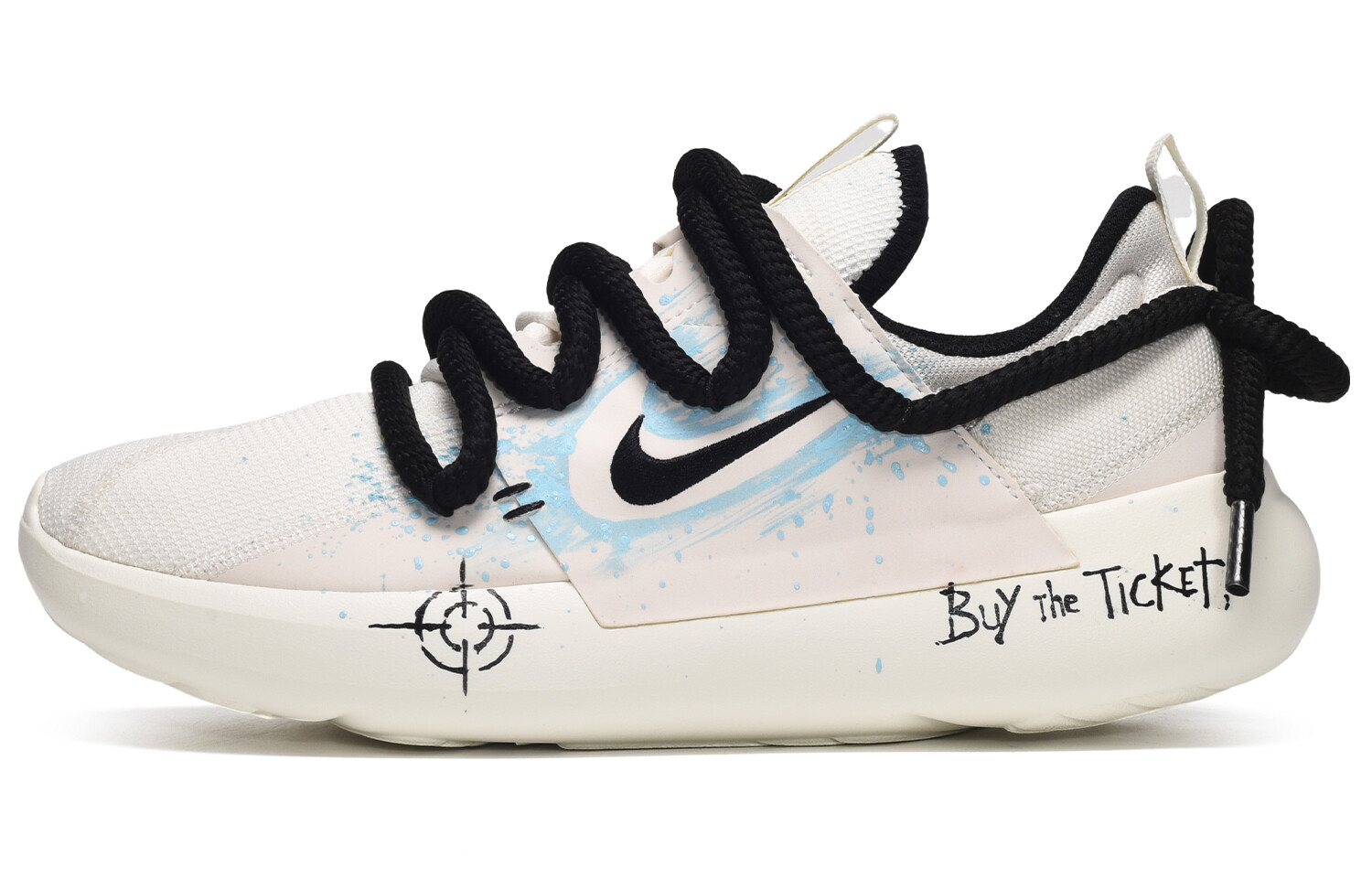 

Кроссовки Nike E-Series AD Lifestyle Shoes Men Low-top University Blue/Black/White, синий