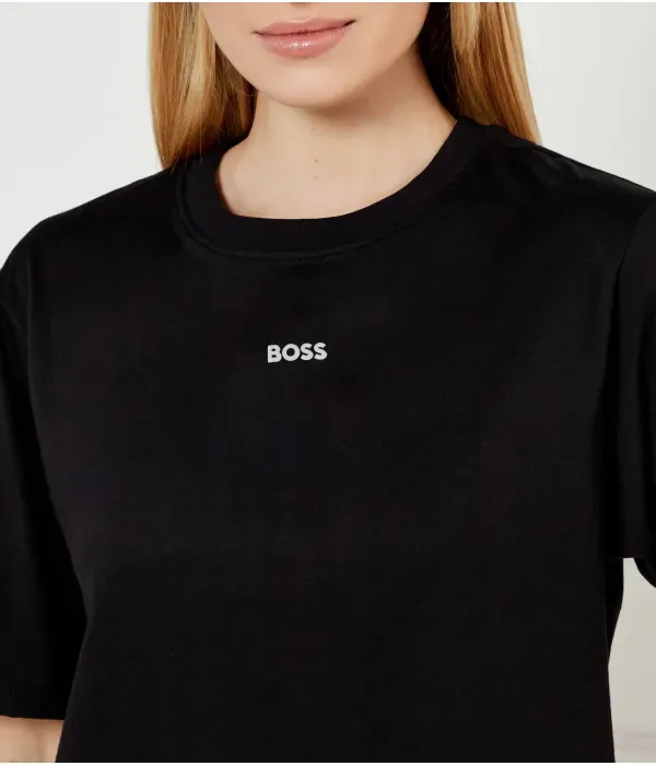 Футболка C_Enis loose fit Boss Orange, черный — фото 4