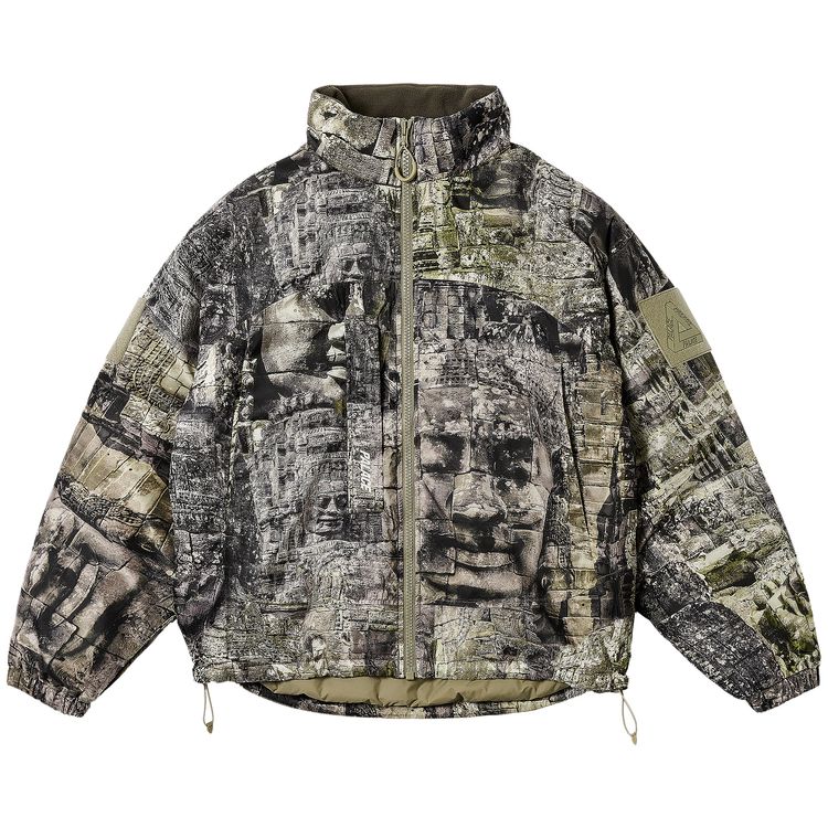 

Куртка Palace Soft Jacket 'Rock Print', серый