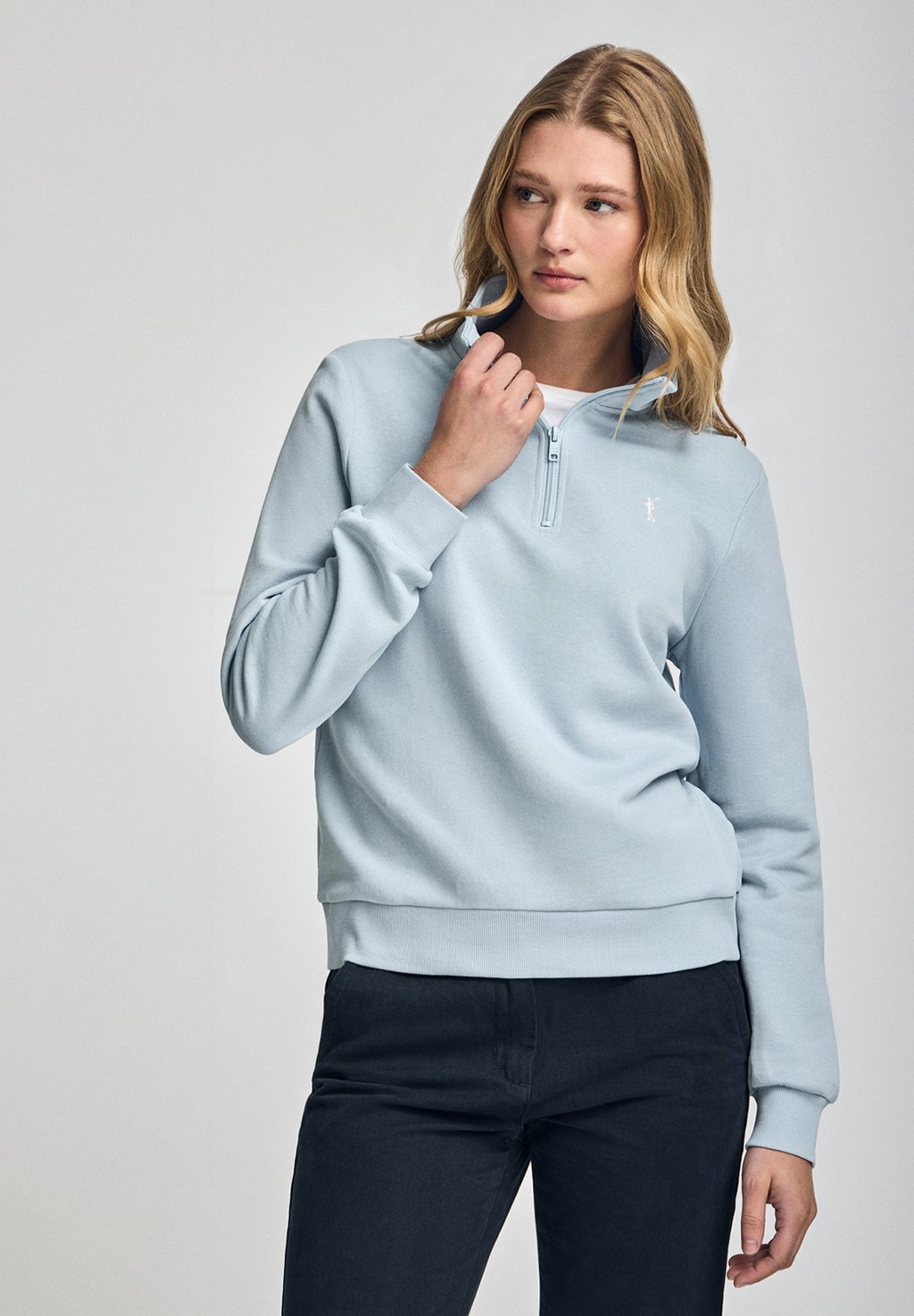

Толстовка ZIPPER NECK RIGBY GO Polo Club, синий