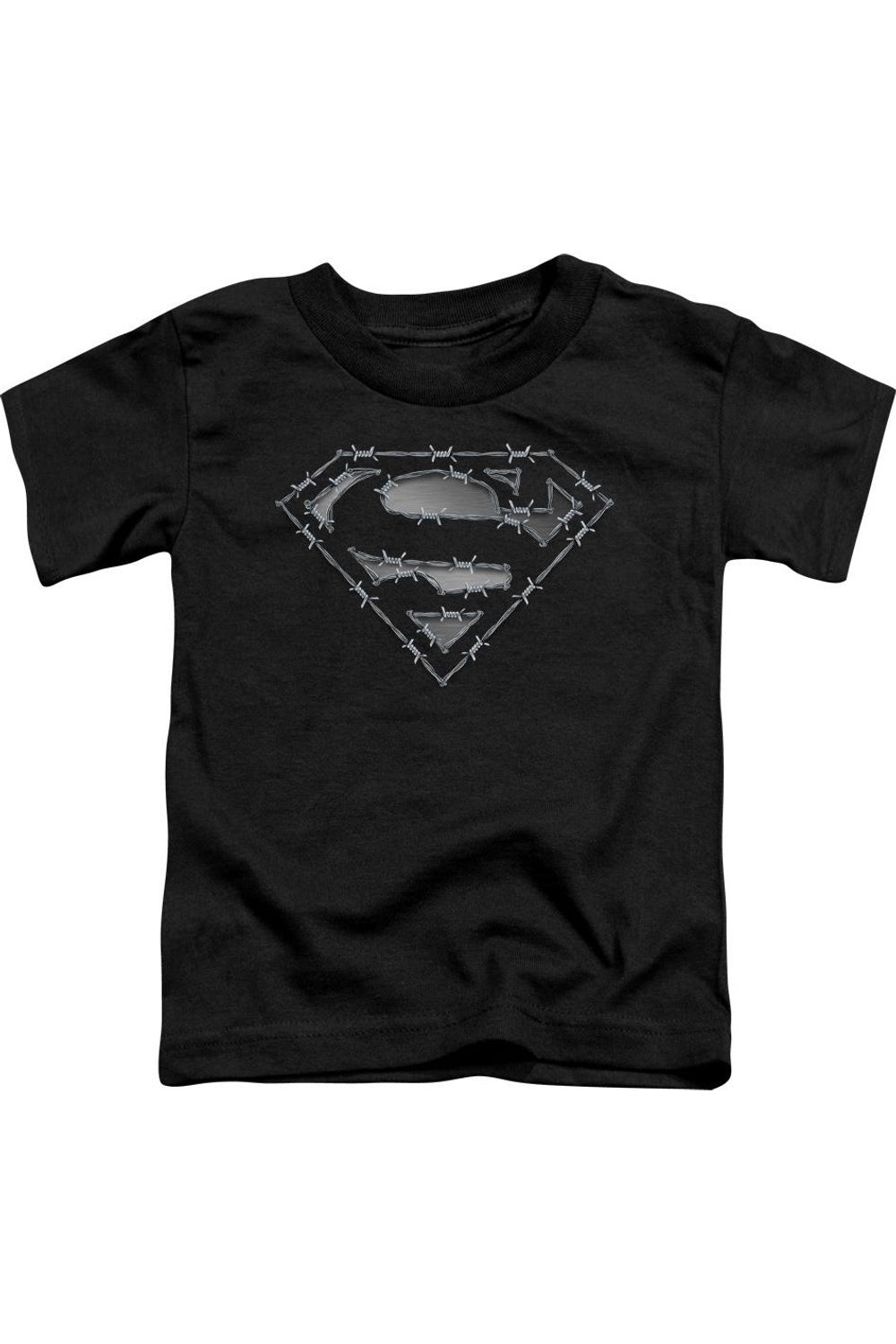 

Футболка с коротким рукавом для малышей "Superman" с колючей проволокой Gildan, черный