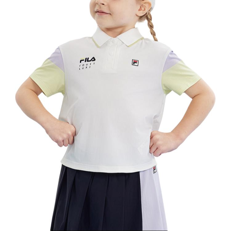 FILA KIDS Футболка Jade White для детей 3-7 лет — фото 4
