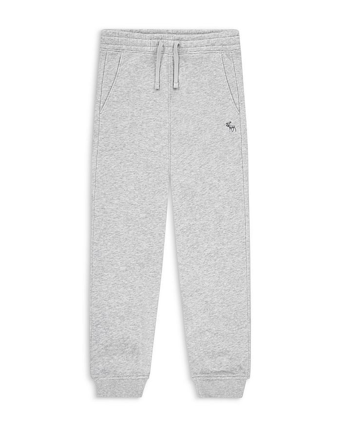 

Мальчиковые утепленные флисовые брюки Essential Fleece Jogger - для малышей и подростков abercrombie kids, серый
