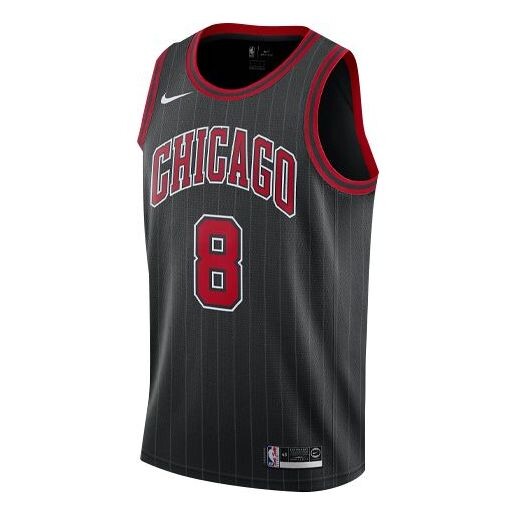 

Майки nba chicago bulls sw fan edition 8 баскетбольный жилет Nike, черный