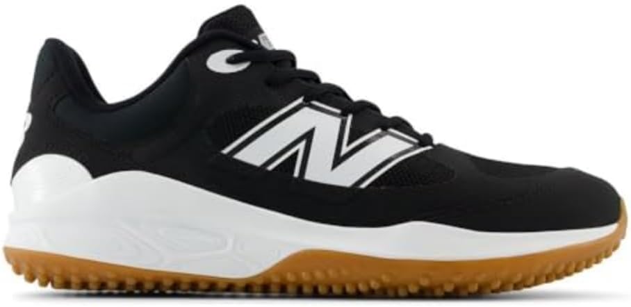 Мужские бейсбольные кроссовки New Balance Fresh Foam 3000 V7 Turf-Trainer, белый/черный — фото 3