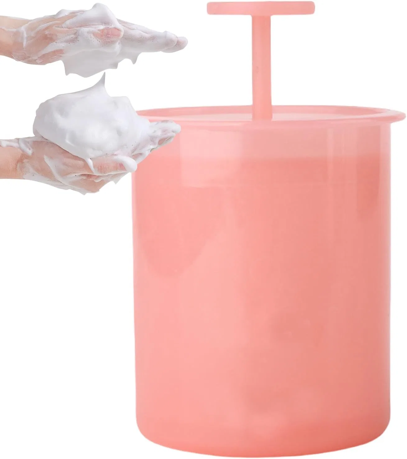 Пенка для умывания — С пенообразователем, розовая, Generic, 38 г