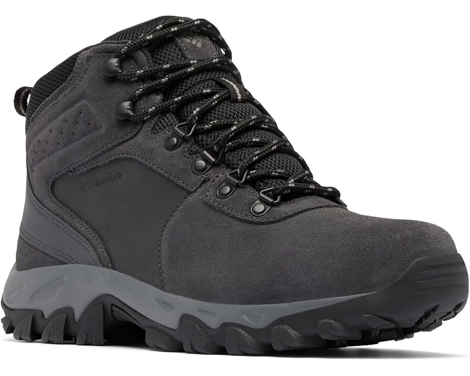 

Походная обувь Columbia Newton Ridge Plus II Suede Waterproof, цвет Shark/Black