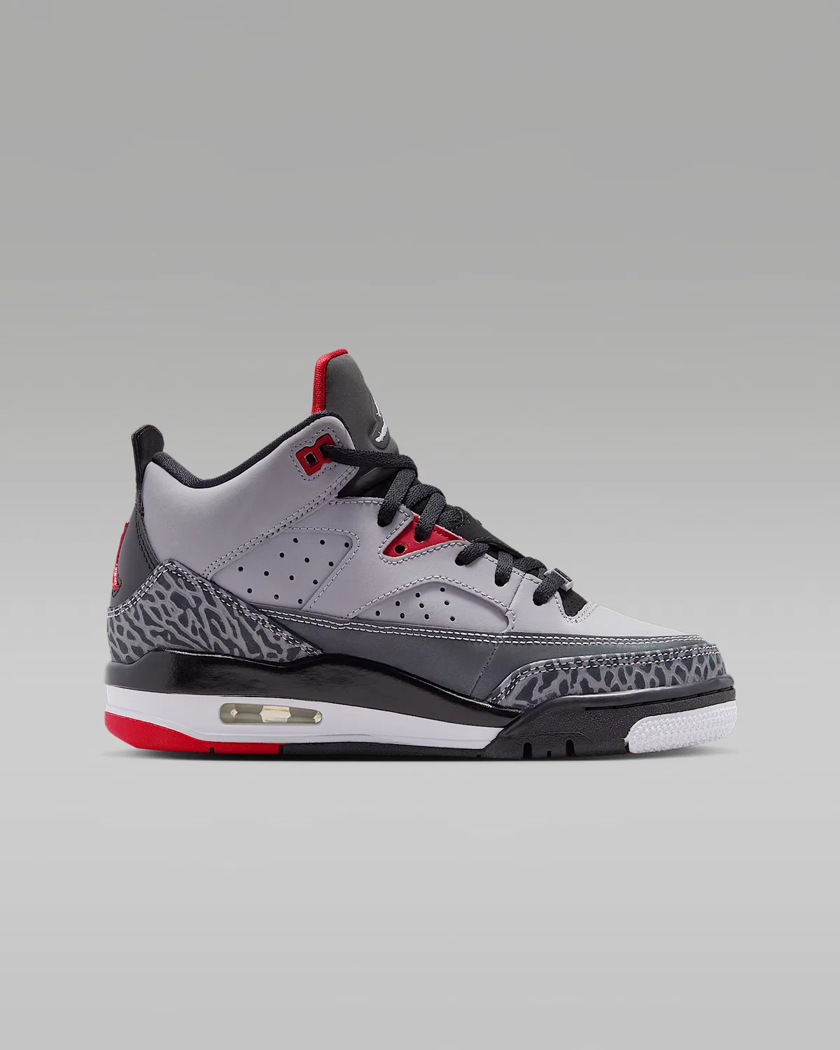 Кроссовки Jordan Son of Mars Low для детей, Cement Grey/Black/Fire Red/White — фото 3