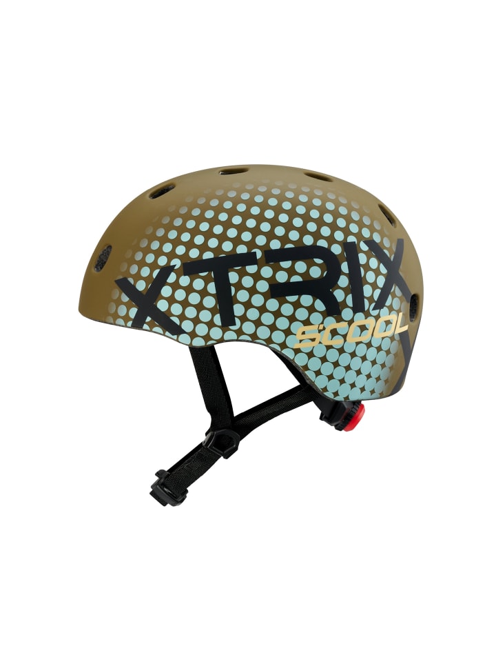 

Велосипедный шлем safeX 2 - размер S (48-53 см) / Коричневый/Мятный