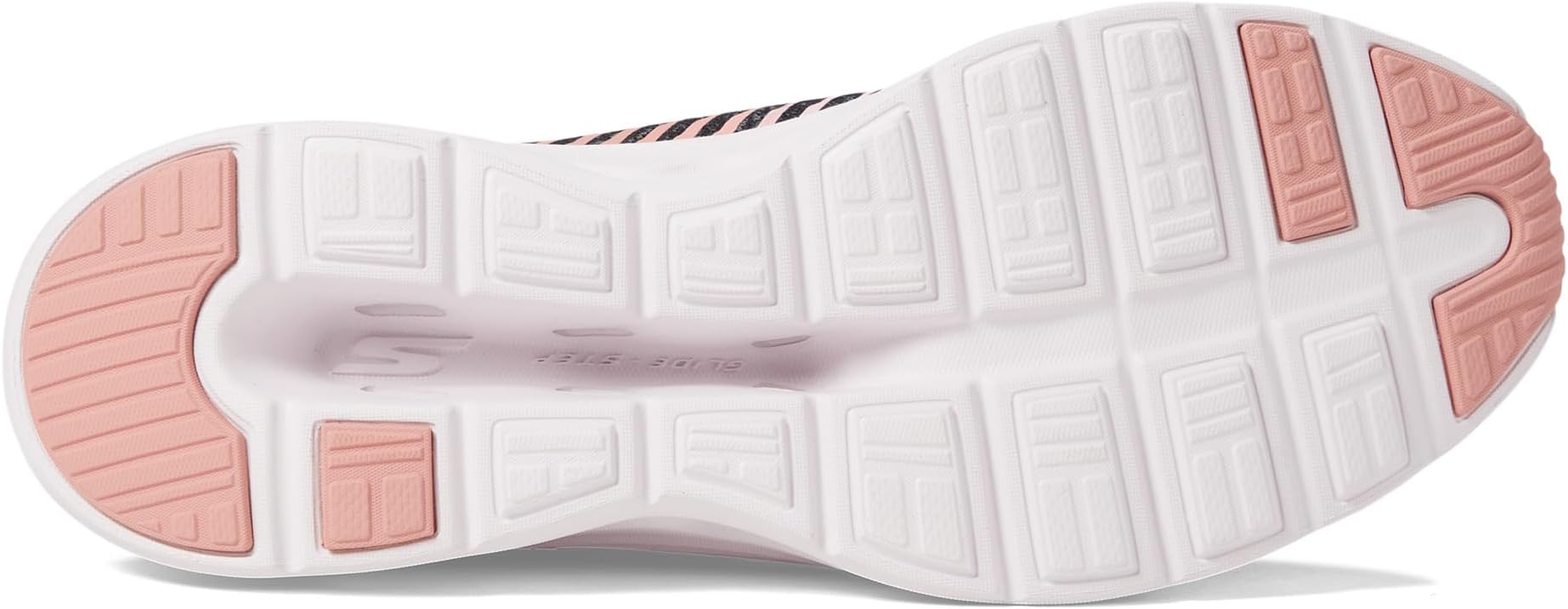 Кроссовки SKECHERS Performance Go Walk Glide Step 2.0 Venus Hands Free Slip-Ins, Black/Rose — фото 3