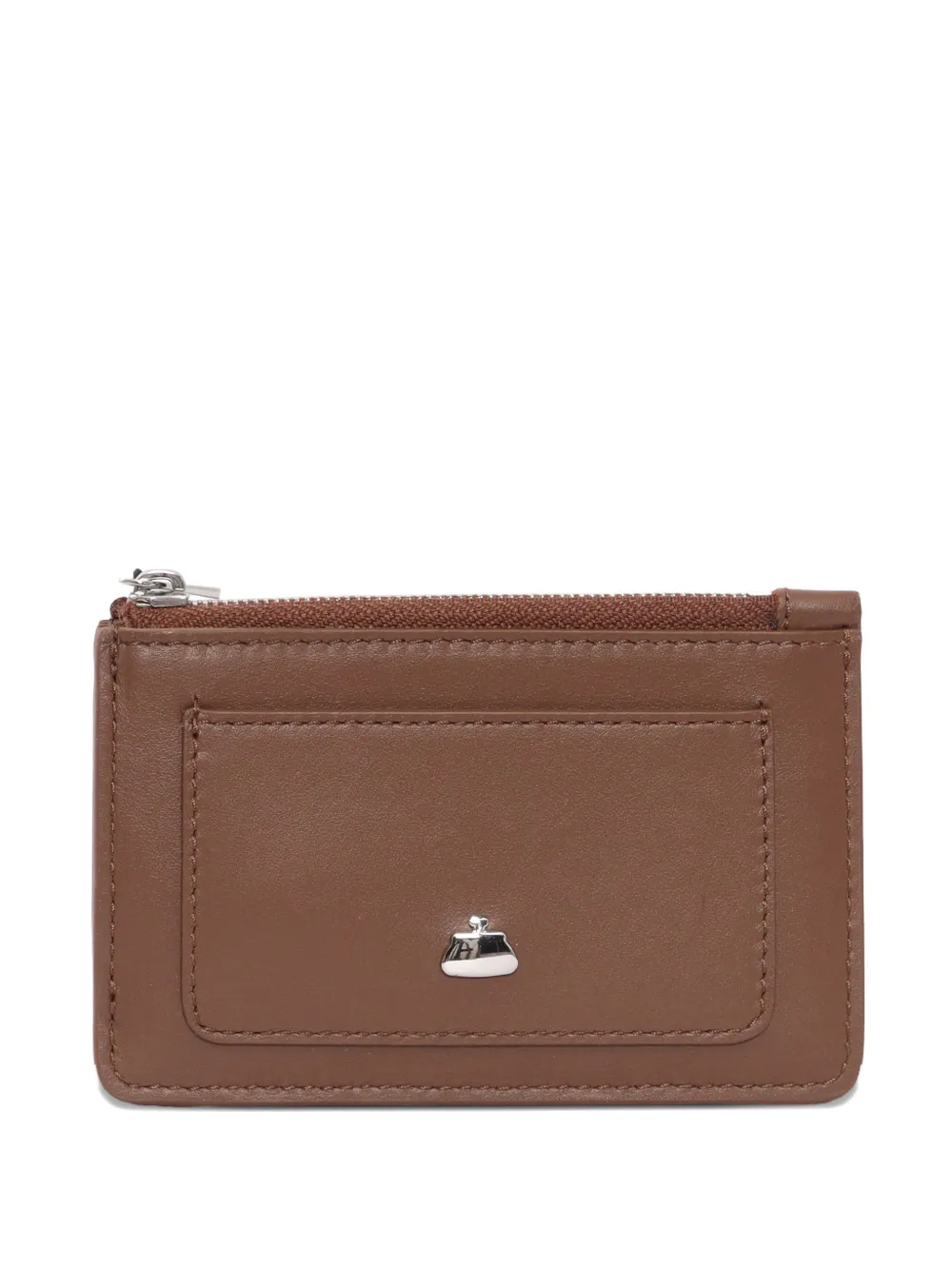 

Кардхолдер из кожи TRAFOI Weekend Max Mara, коричневый