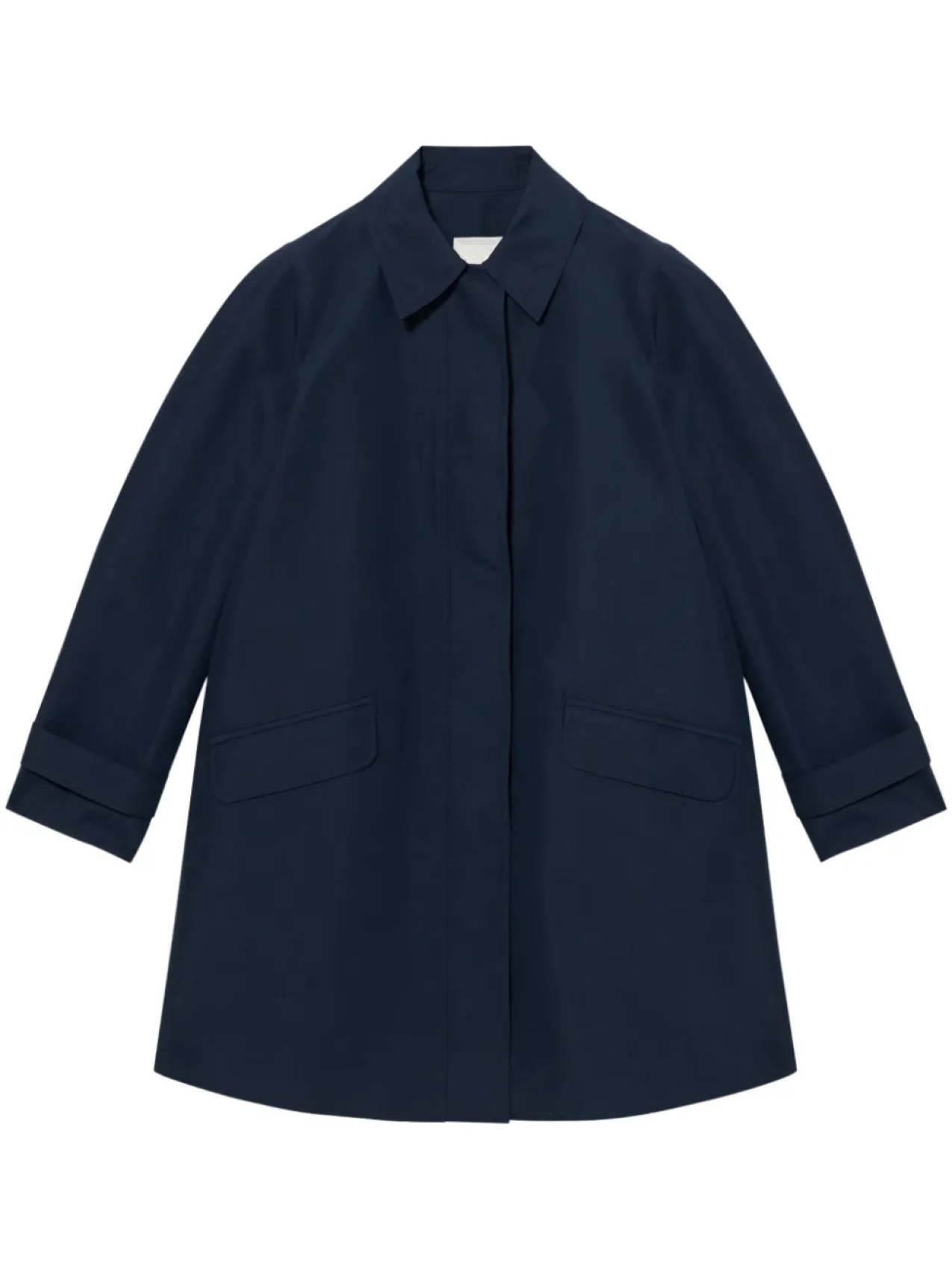 

Твиловый плащ Brooks Brothers, синий